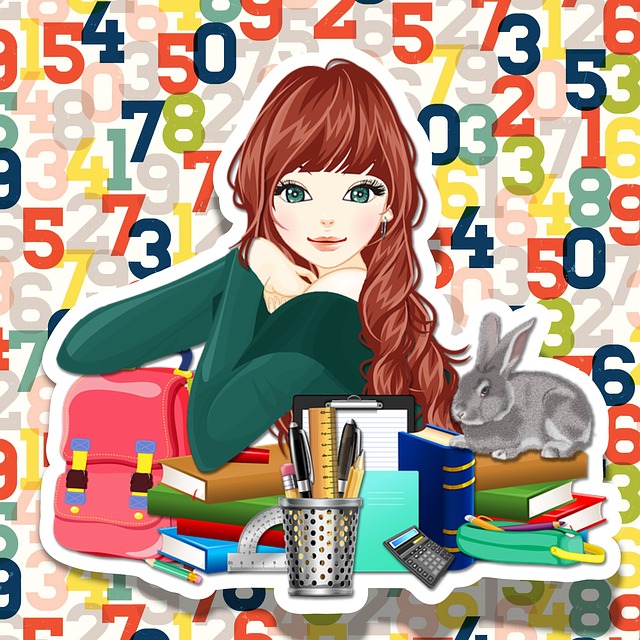 estudiantes en el cole